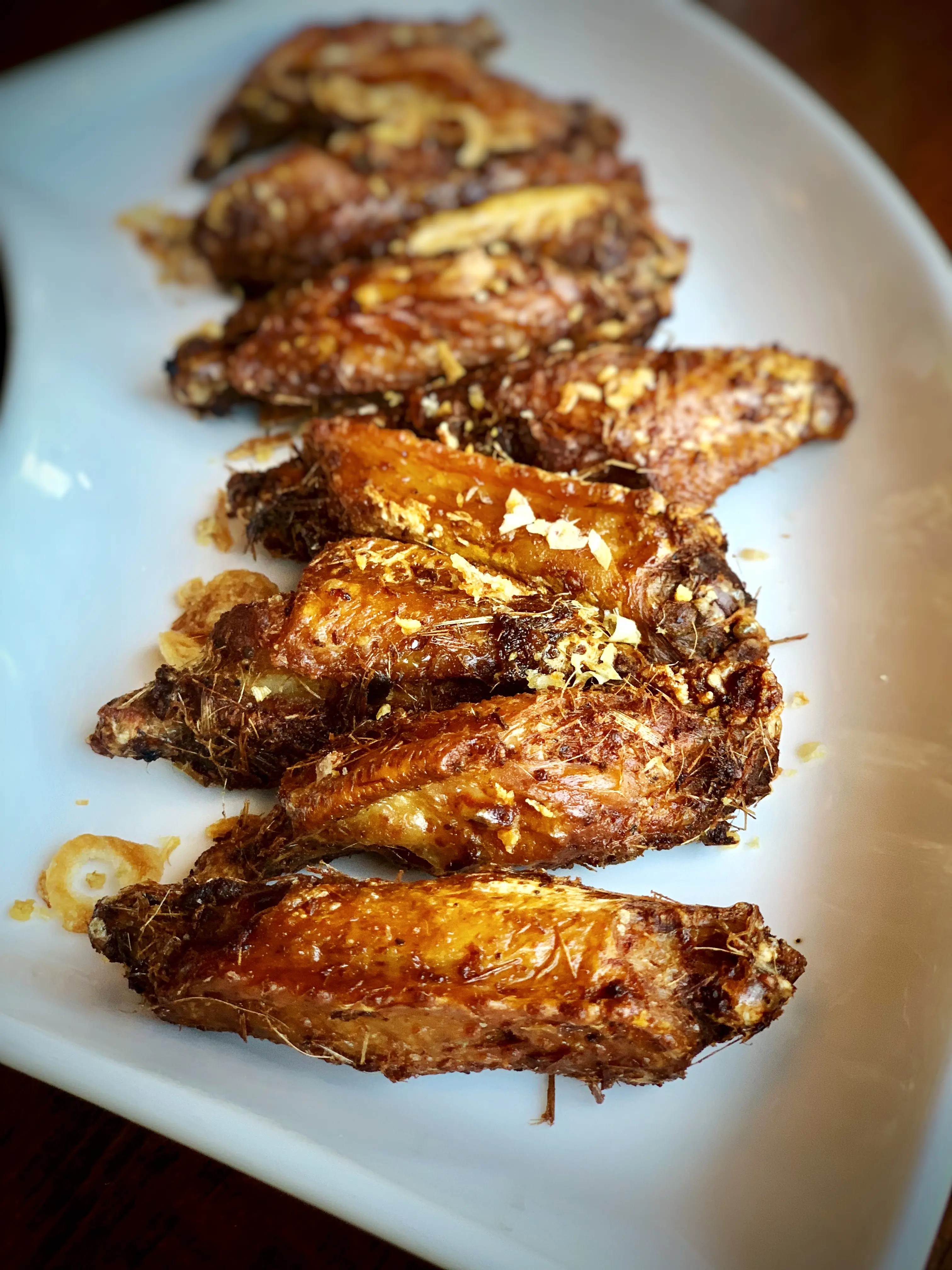 Kai Tod Samoon Prai close-up.